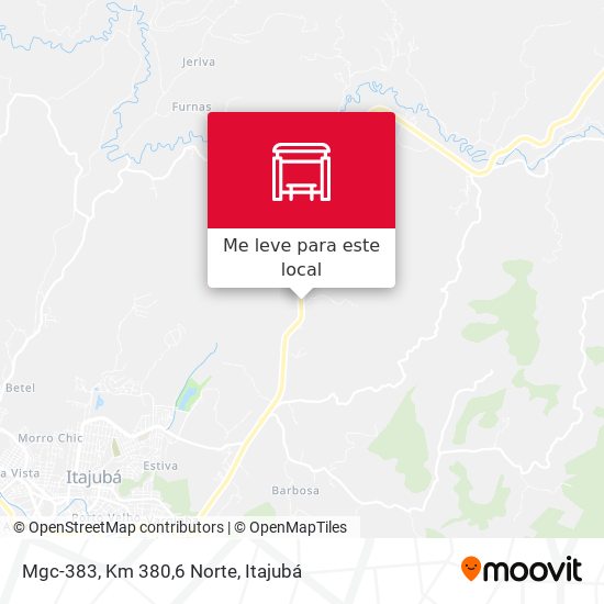 Mgc-383, Km 380,6 Norte mapa