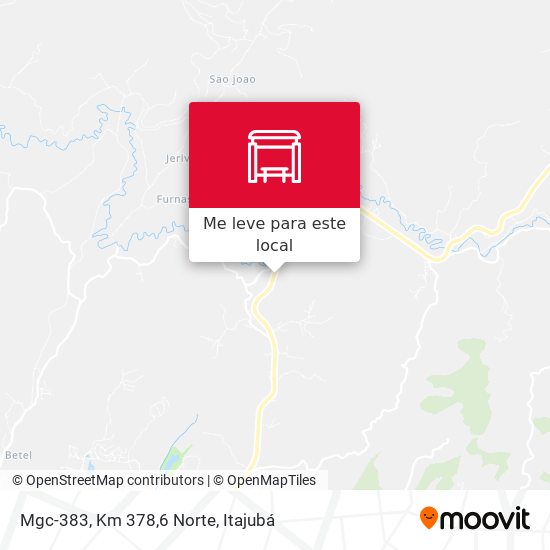 Mgc-383, Km 378,6 Norte mapa