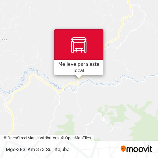 Mgc-383, Km 373 Sul mapa