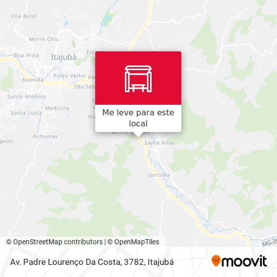 Av. Padre Lourenço Da Costa, 3782 mapa