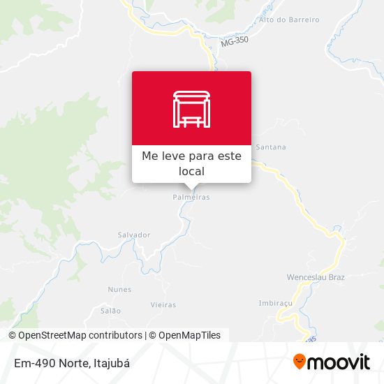 Em-490 Norte mapa
