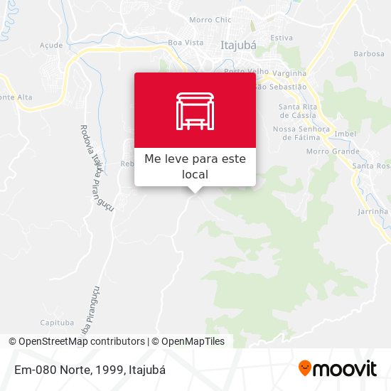 Em-080 Norte, 1999 mapa