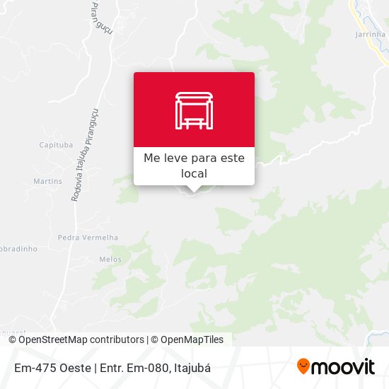 Em-475 Oeste | Entr. Em-080 mapa