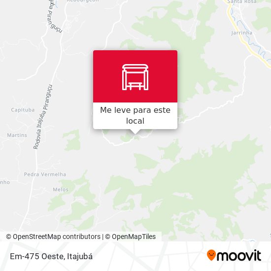 Em-475 Oeste mapa