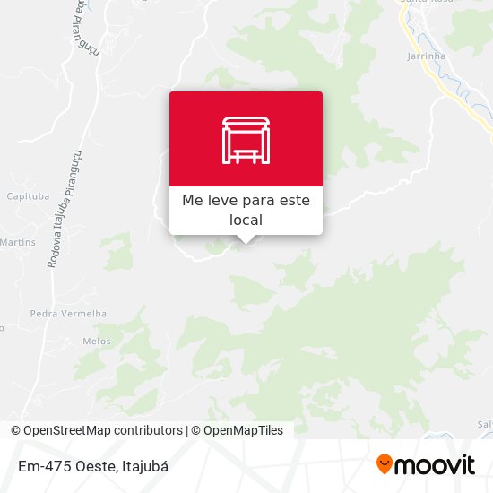 Em-475 Oeste mapa