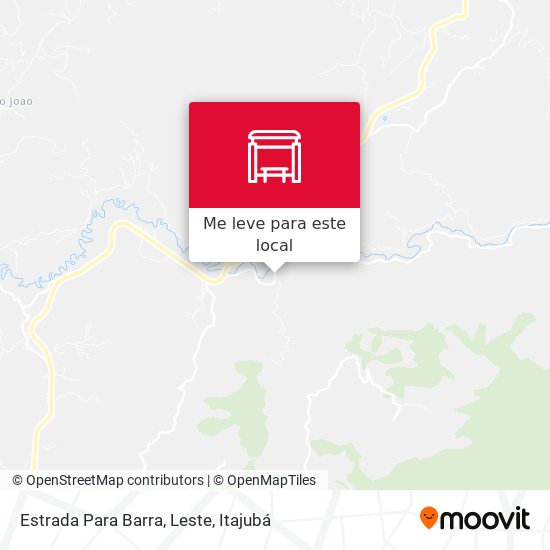 Estrada Para Barra, Leste mapa
