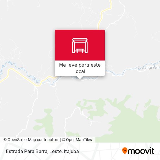 Estrada Para Barra, Leste mapa