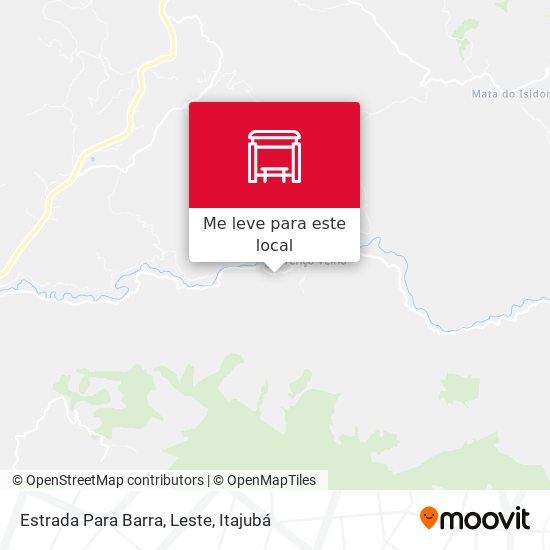 Estrada Para Barra, Leste mapa