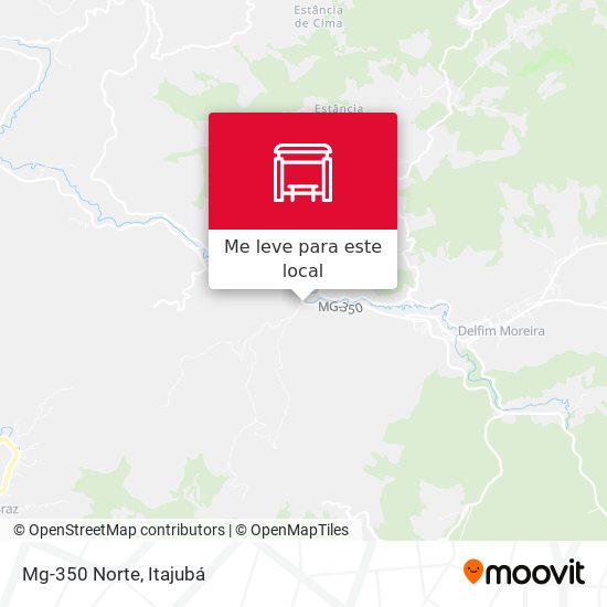 Mg-350 Norte mapa