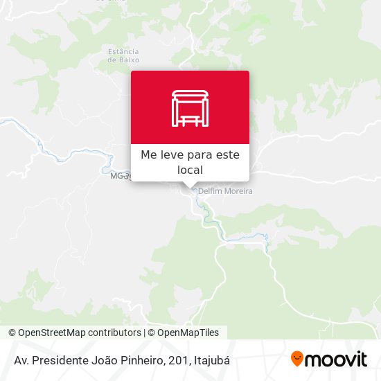 Av. Presidente João Pinheiro, 201 mapa