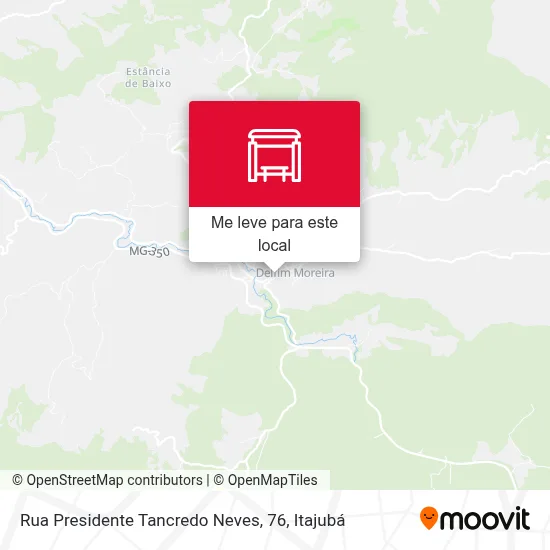 Rua Presidente Tancredo Neves, 76 mapa