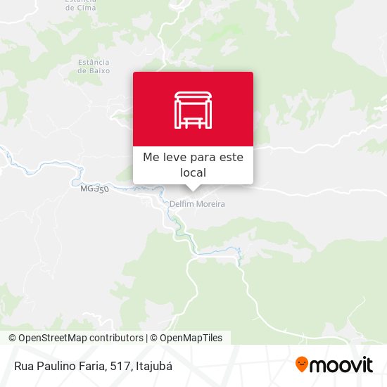 Rua Paulino Faria, 517 mapa
