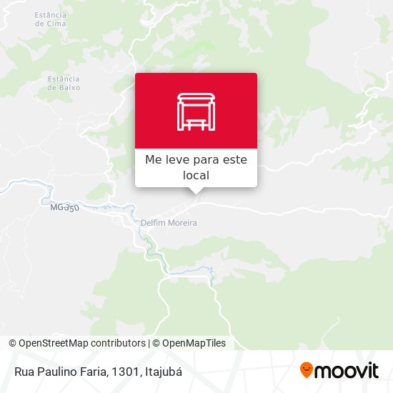 Rua Paulino Faria, 1301 mapa