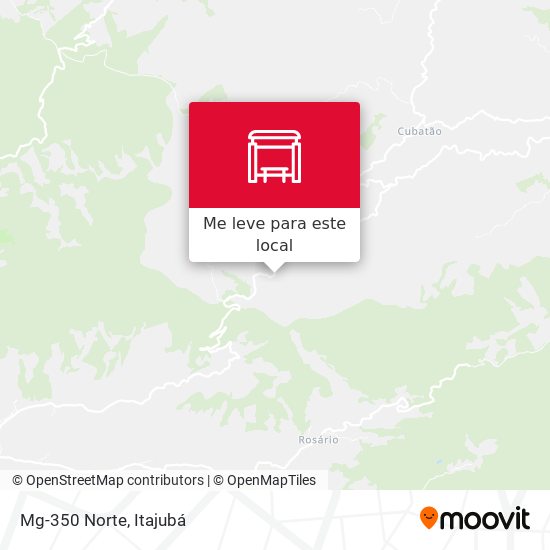Mg-350 Norte mapa