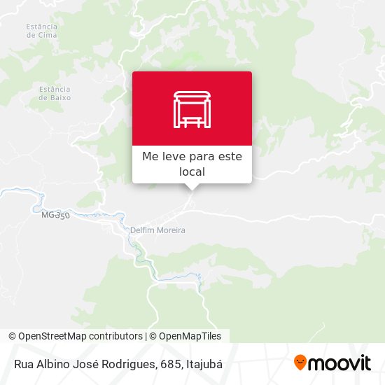 Rua Albino José Rodrigues, 685 mapa