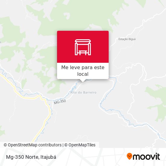 Mg-350 Norte mapa