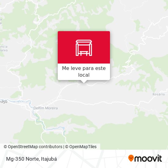 Mg-350 Norte mapa