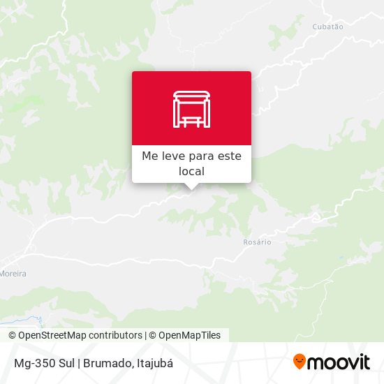 Mg-350 Sul | Brumado mapa