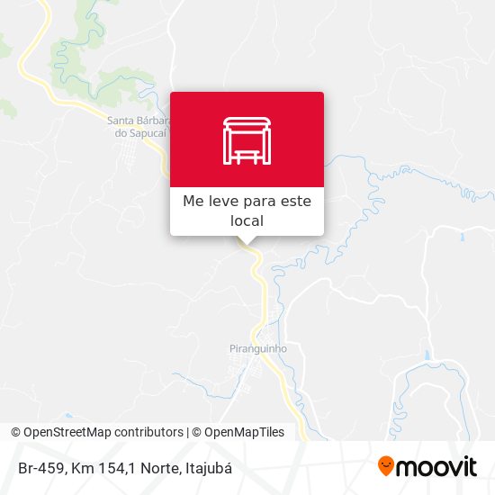 Br-459, Km 154,1 Norte mapa