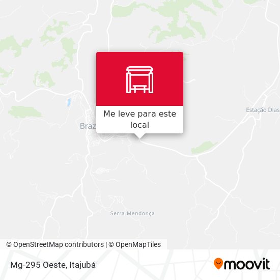 Mg-295 Oeste mapa