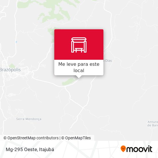Mg-295 Oeste mapa