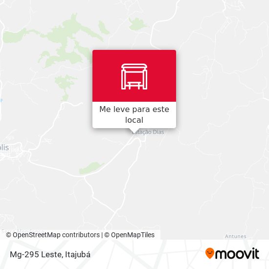 Mg-295 Leste mapa