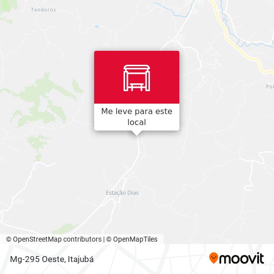 Mg-295 Oeste mapa