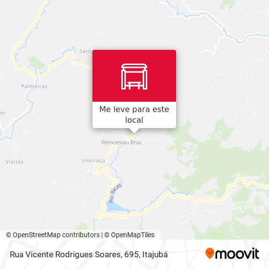 Rua Vicente Rodrigues Soares, 695 mapa