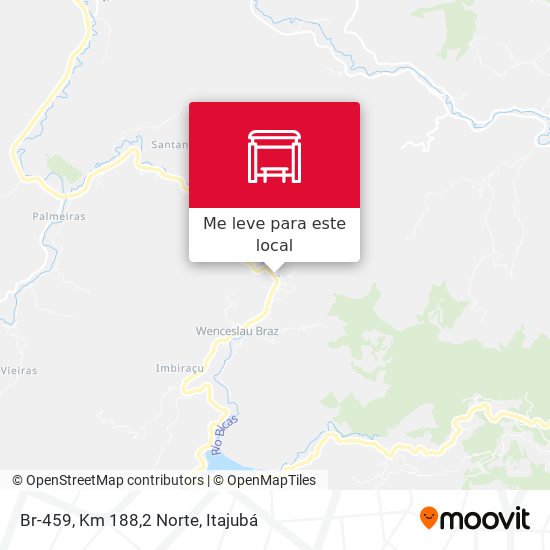 Br-459, Km 188,2 Norte mapa