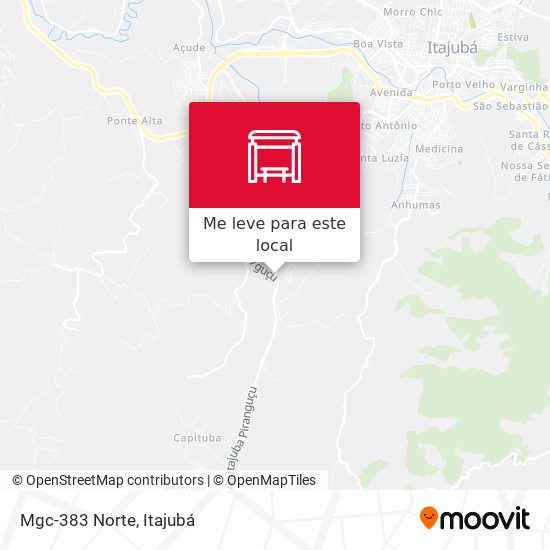 Mgc-383 Norte mapa