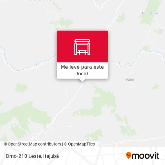 Dmo-210 Leste mapa