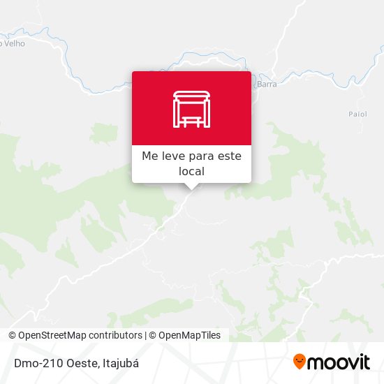 Dmo-210 Oeste mapa