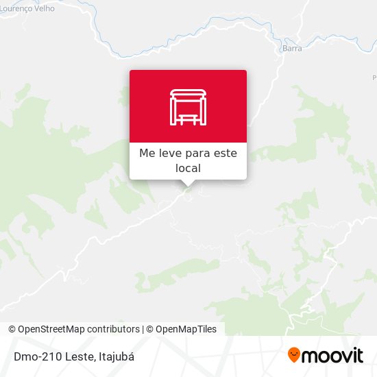 Dmo-210 Leste mapa