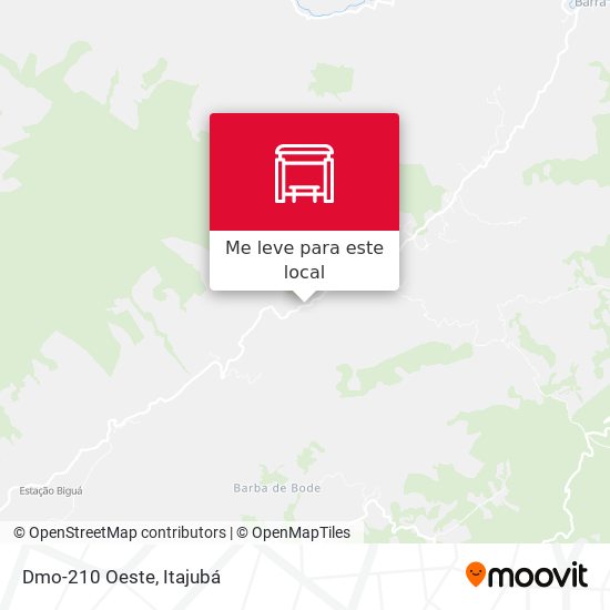 Dmo-210 Oeste mapa