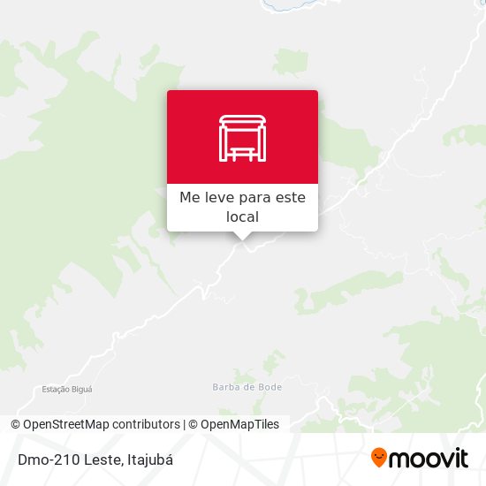 Dmo-210 Leste mapa