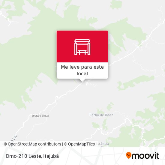 Dmo-210 Leste mapa