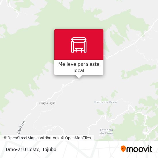 Dmo-210 Leste mapa