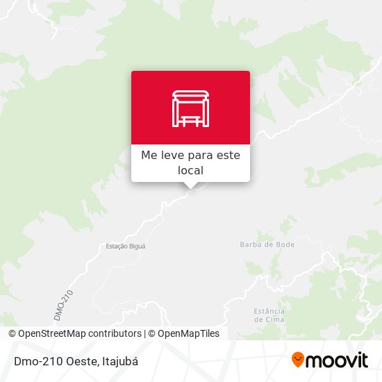 Dmo-210 Oeste mapa