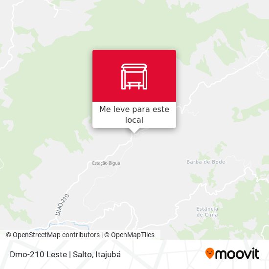 Dmo-210 Leste | Salto mapa