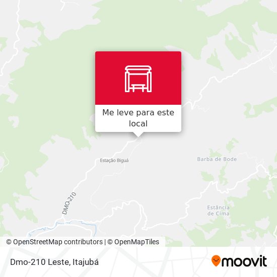 Dmo-210 Leste mapa