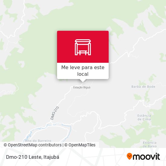 Dmo-210 Leste mapa