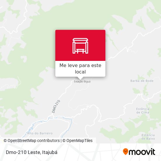 Dmo-210 Leste mapa