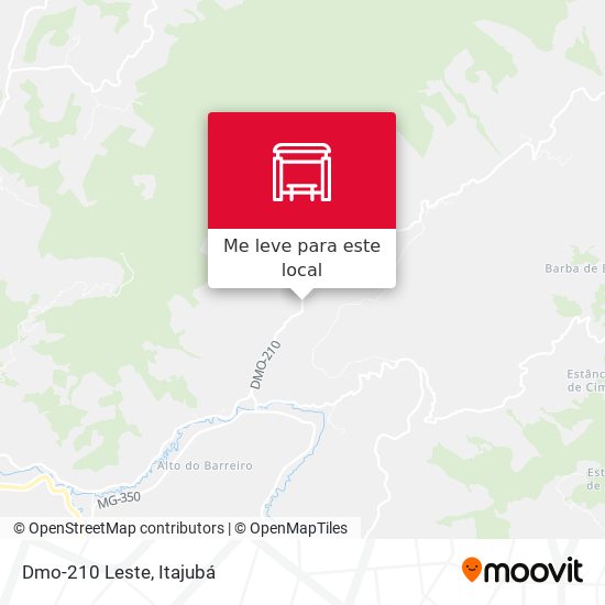 Dmo-210 Leste mapa