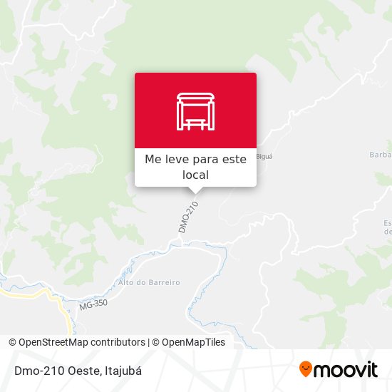 Dmo-210 Oeste mapa