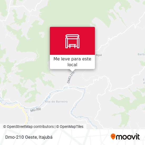 Dmo-210 Oeste mapa
