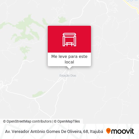 Av. Vereador Antônio Gomes De Oliveira, 68 mapa