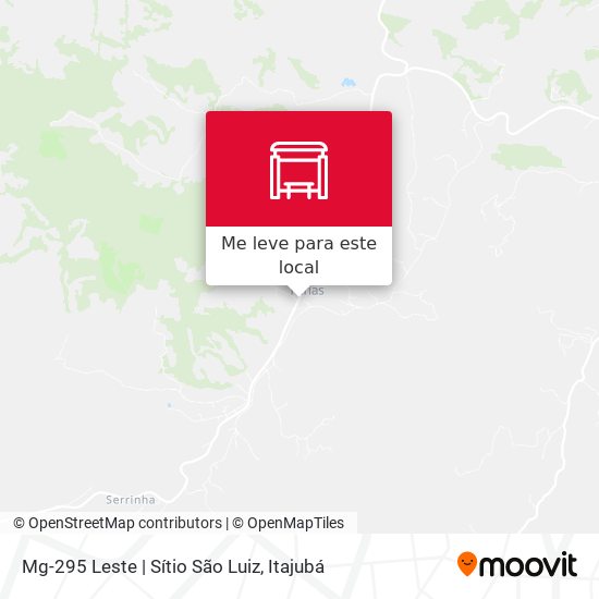 Mg-295 Leste | Sítio São Luiz mapa