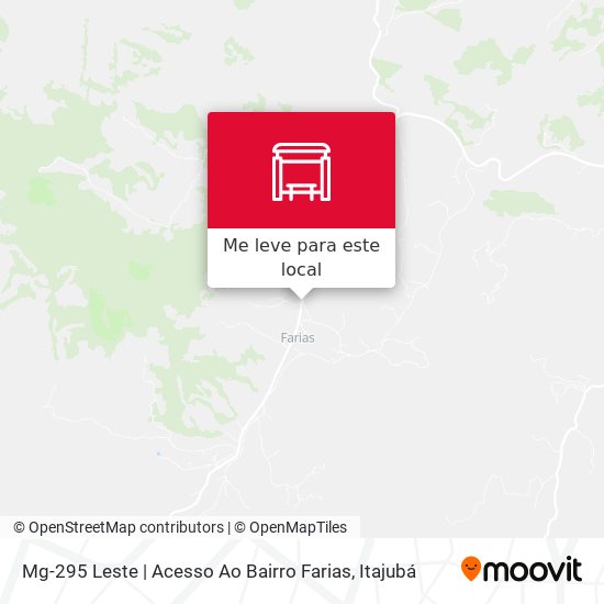 Mg-295 Leste | Acesso Ao Bairro Farias mapa