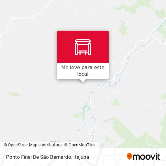 Ponto Final De São Bernardo mapa