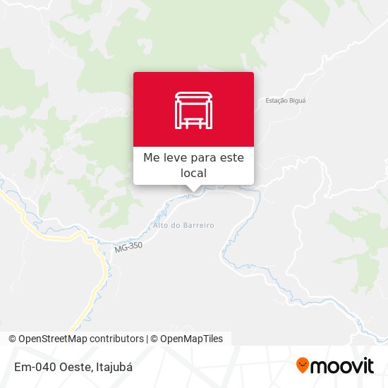 Em-040 Oeste mapa